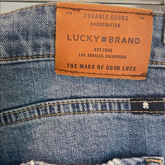 Lucky Brand Mid Rise Distressed Lolita Skinny Jeans - Picture 6 of 10
